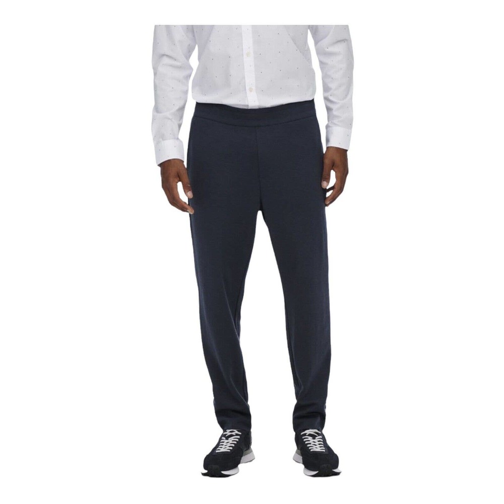Only &‎ Sons Rover Sweatpants Dark Navy Size Large New